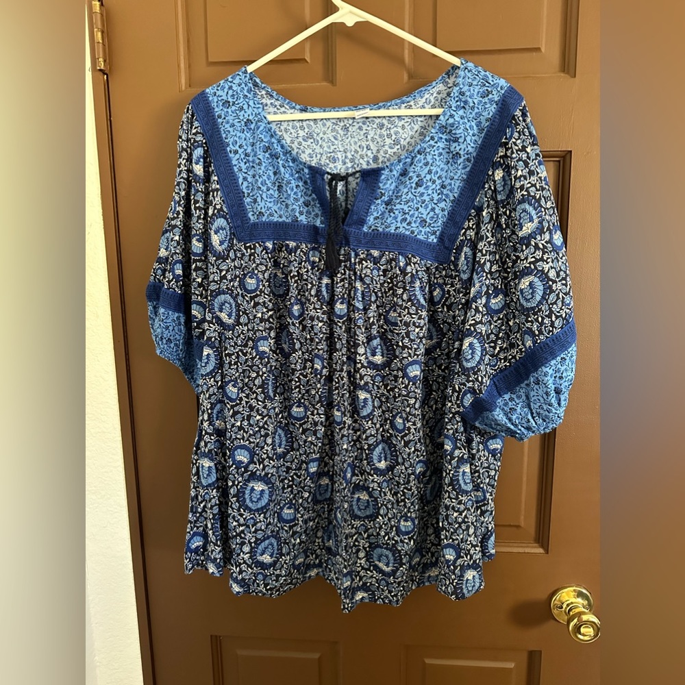 Floral Print Blouse Plus size - Old Navy (New Without Tags)